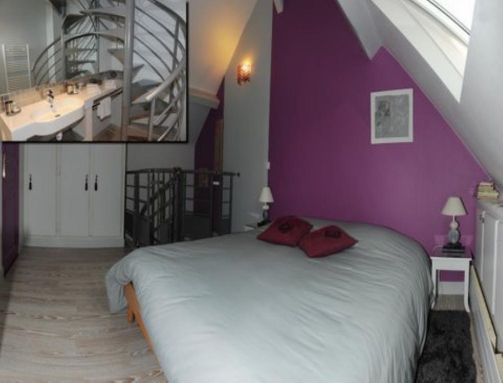Le Jardin Des Roches Bed and Breakfast Moigny Værelse billede